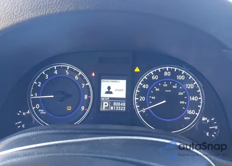 2013 Infiniti Ipl G z USA, uszkodzony, nr VIN JN1CV6EKXDM900109